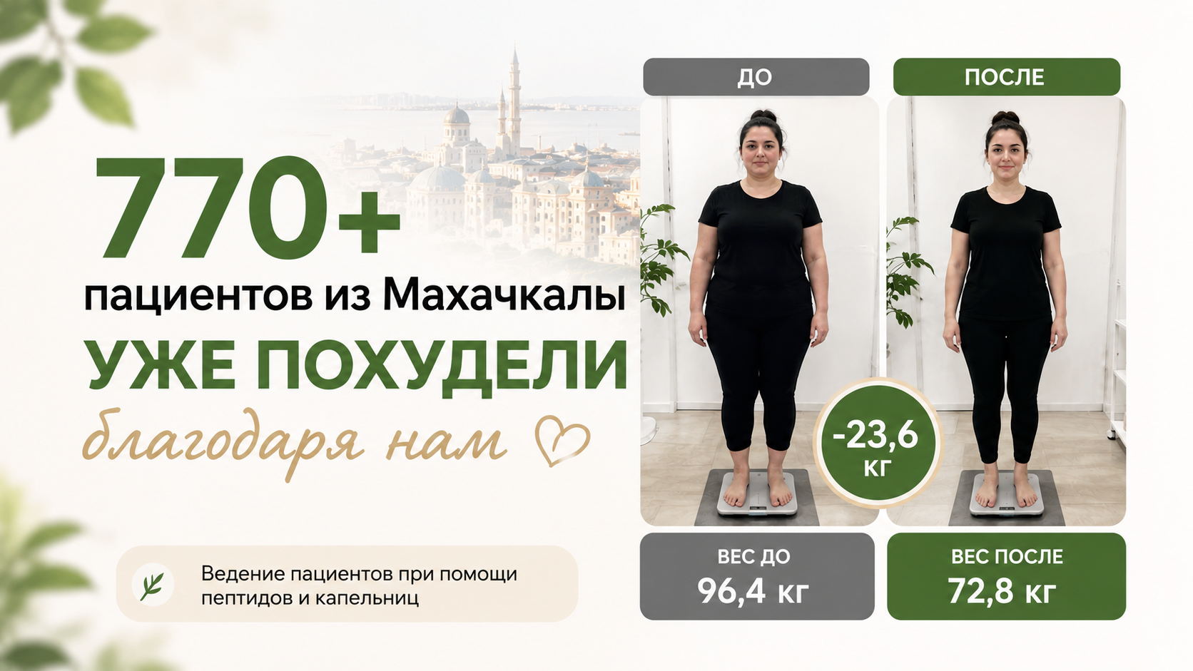 Пациенты Medical House уже похудели